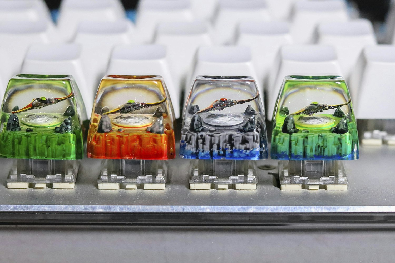 Keycraft Spaceship Artisan Keycap