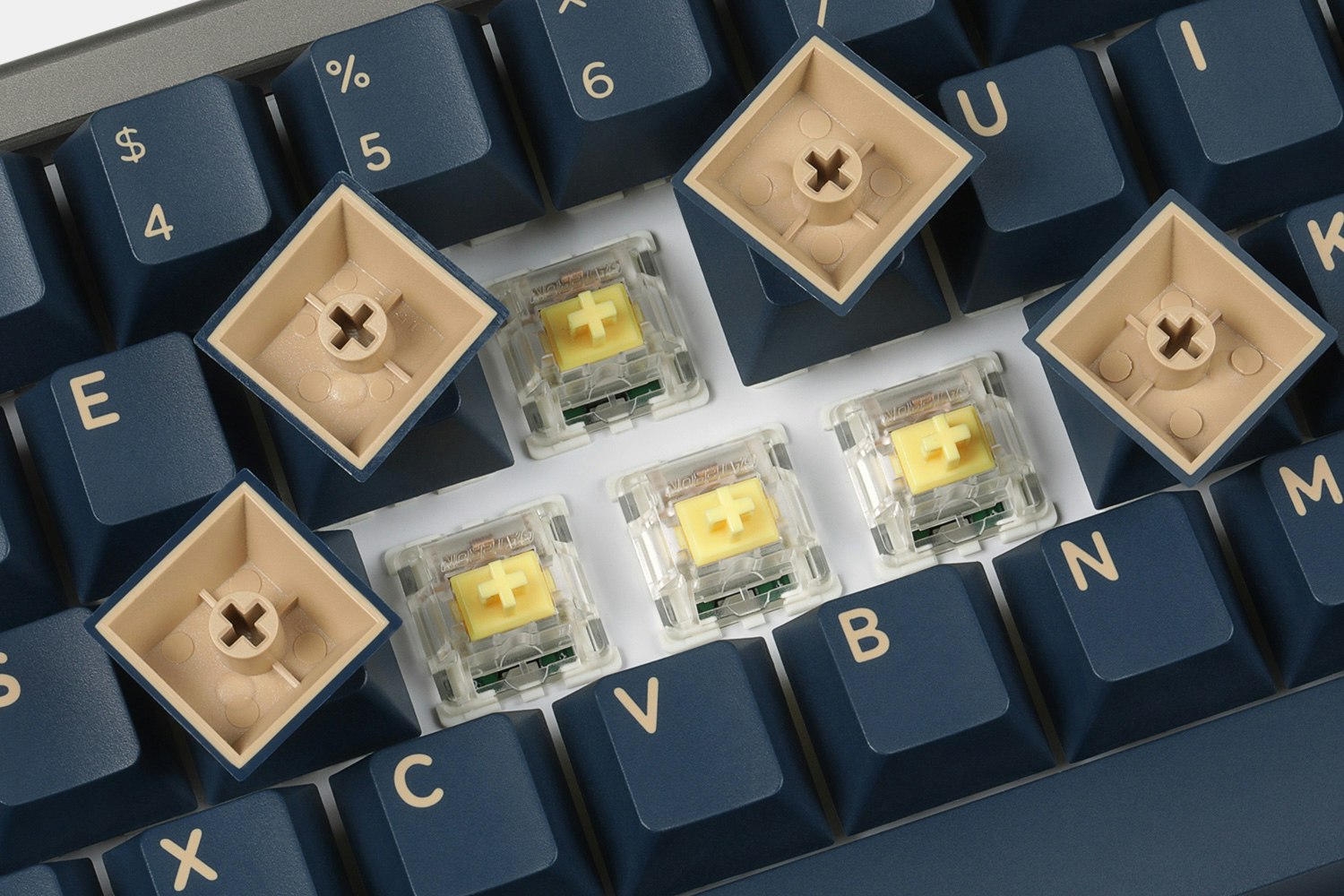 Keydous NJ68 Pro Hot Swappable Keyboard Mechanical Keyboards Full