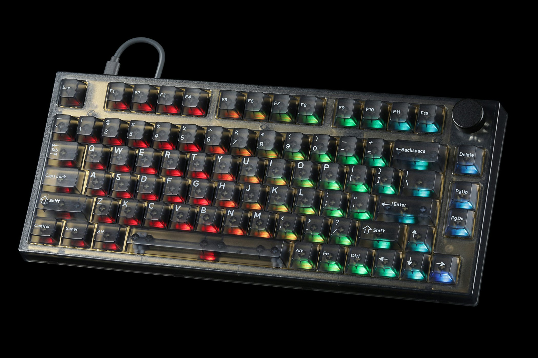 Keydous NJ80 Smoke Wireless RGB Keyboard Drop Exclusive Mechanical