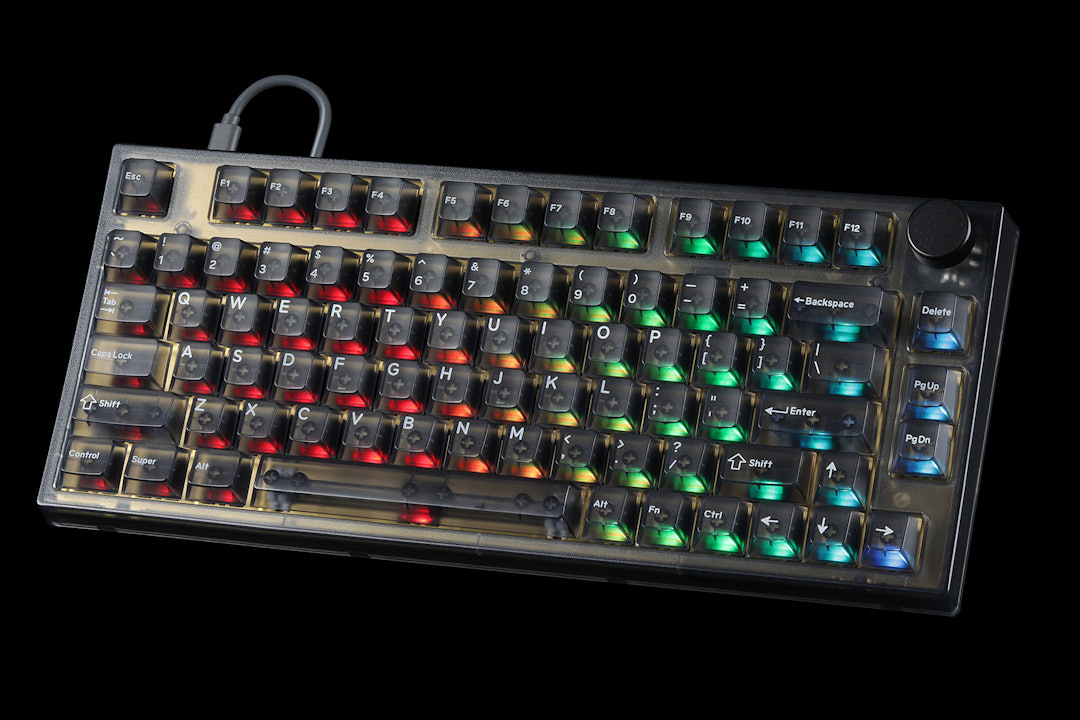 Keydous NJ80 Smoke Wireless RGB Keyboard Drop Exclusive