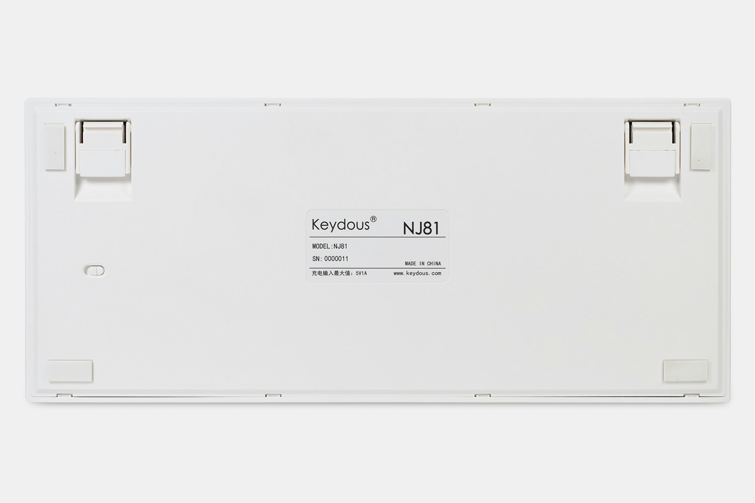 Keydous NJ81 Triple Mode Wireless Barebones Keyboard