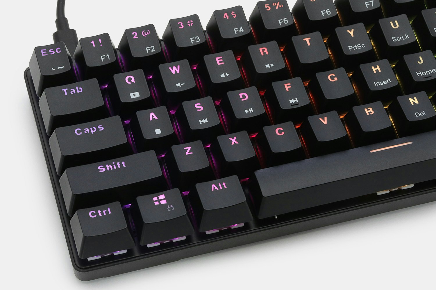 Keyhome KH61 60% Hot-Swappable RGB Mechanical Keyboard