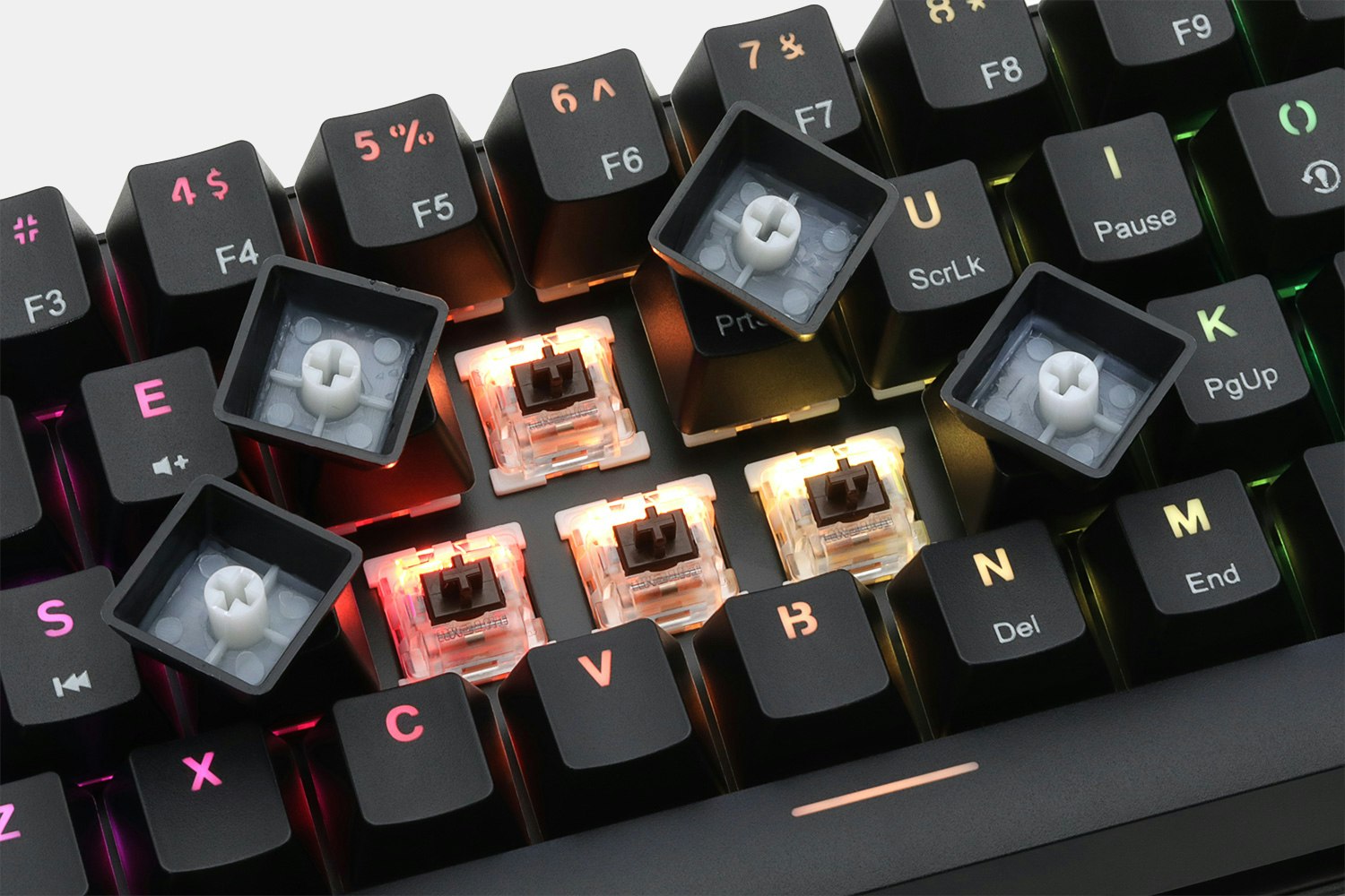 Keyhome KH61 60% Hot-Swappable RGB Mechanical Keyboard