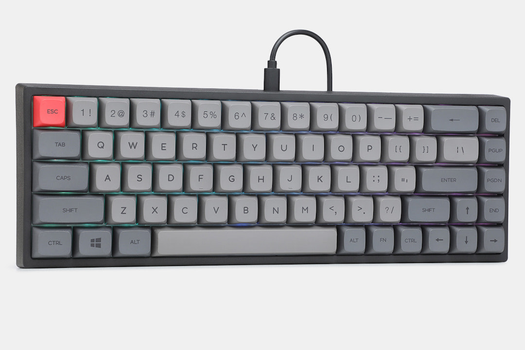 Keyhome KH68 Hot-Swappable RGB Mechanical Keyboard