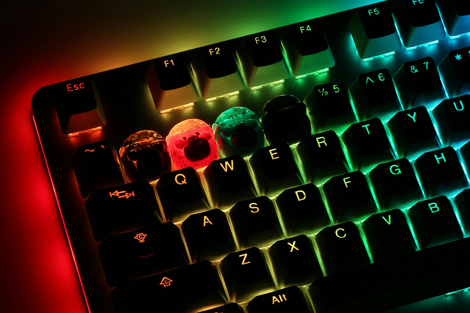 Keylabs Tropic Thunder Artisan Keycap