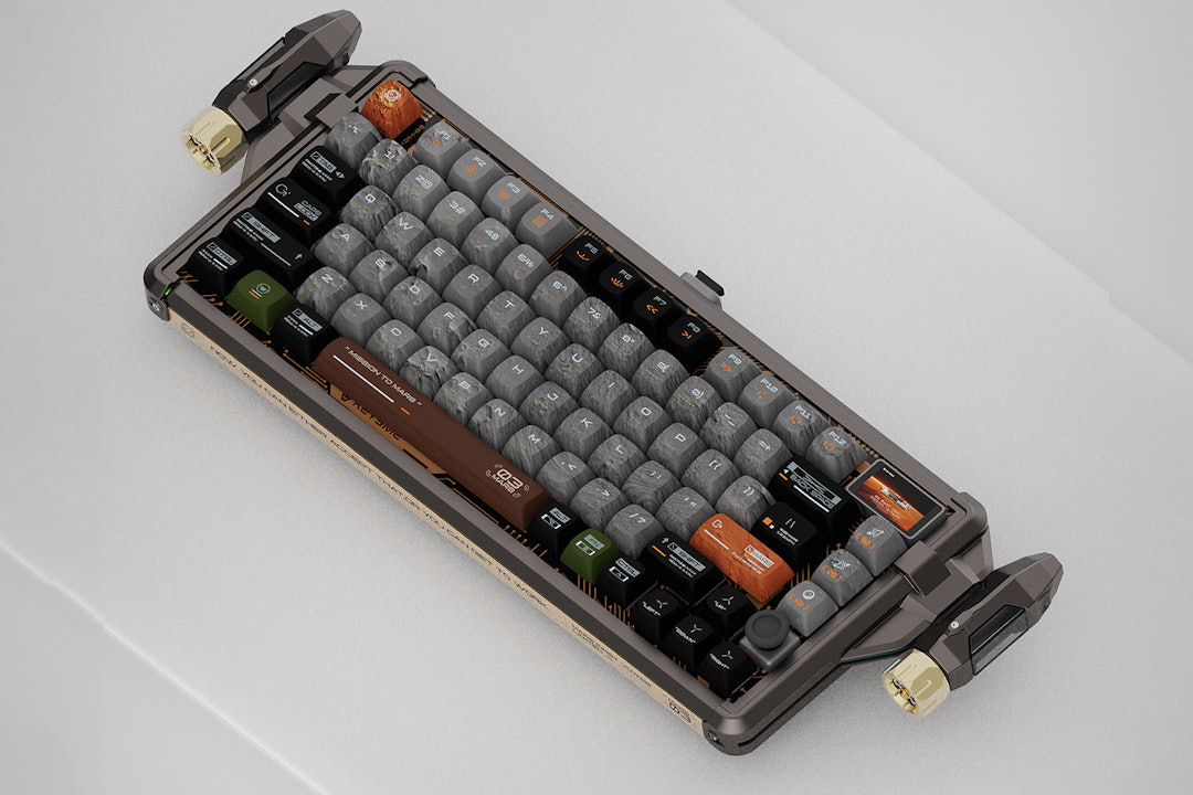KeysMe Mission to Mars Dye-Subbed PBT Keycap Set