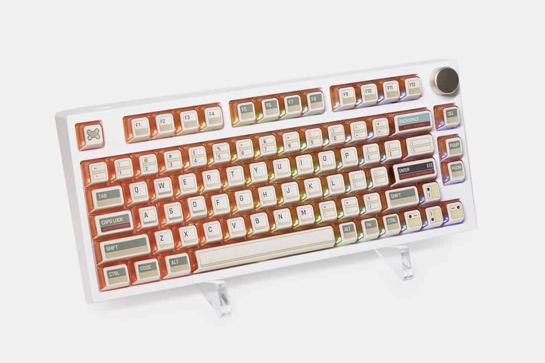 Keytok CTRL Semi-Transparent Keycaps
