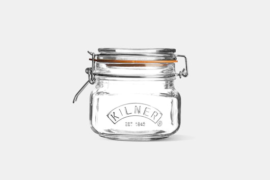 Kilner Square Clip-Top Jars (Set of 12)
