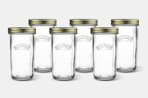 Kilner Wide Mouth Preserve Jars (Set of 6)
