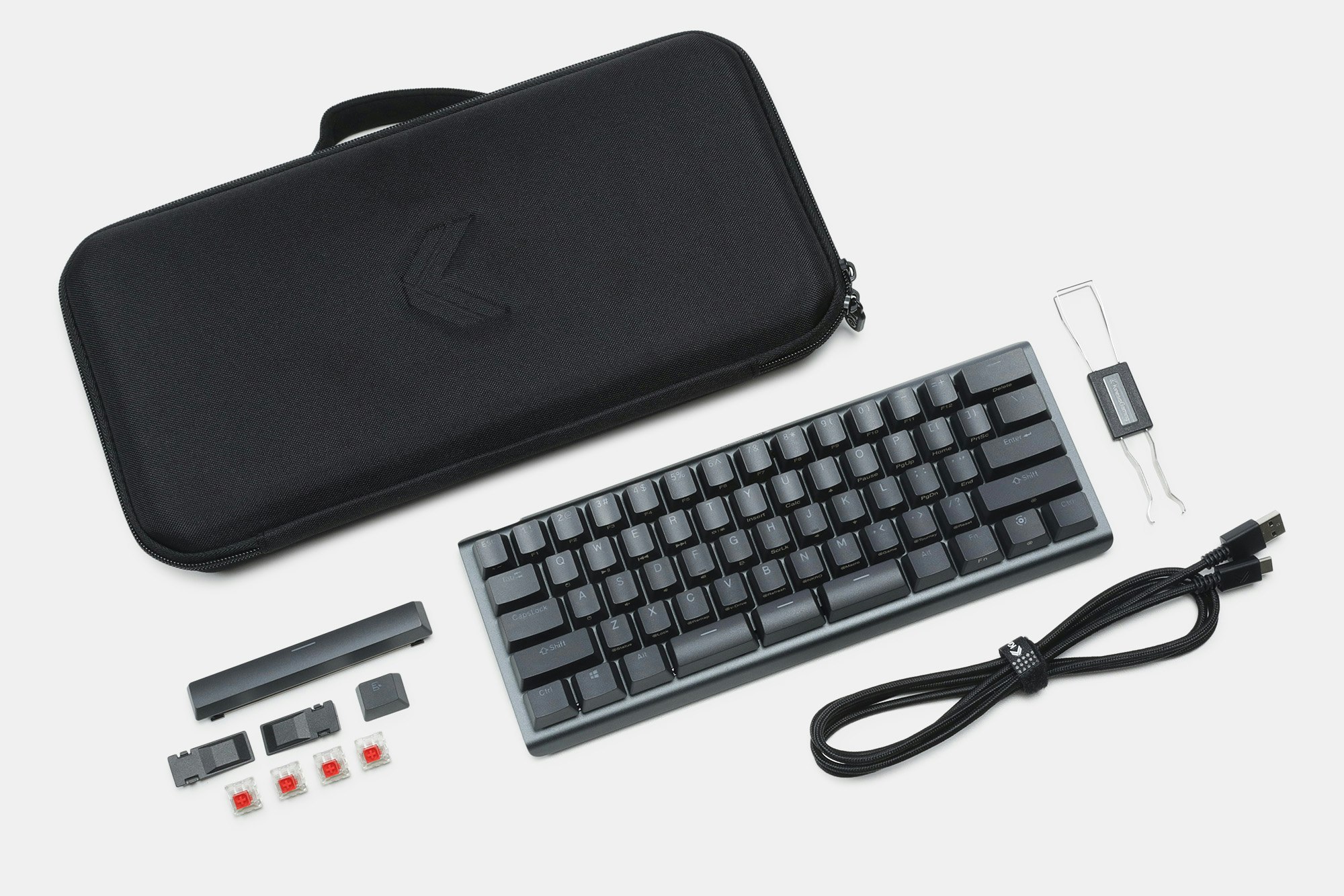 Kinesis TKO 60% Hotswap and Travel Case