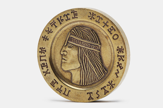 King Conan Aquilonian Luna Brass Coin