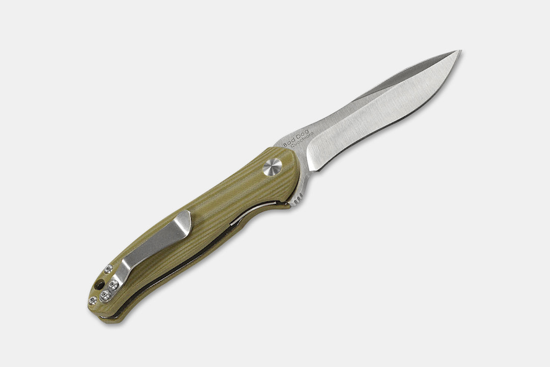 Kizer V3463A1 Bad Dog G-10 Flipper Knife