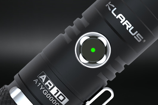 Klarus AR10 Swivel-Head Flashlight w/Magnetic Tail