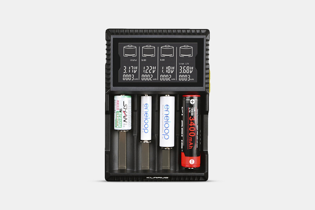 Klarus CH4S Four-Cell Battery Charger