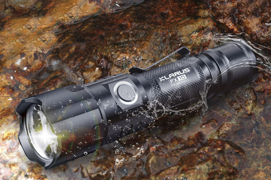 Klarus FX10 1,000-Lumen Tactical Flashlight