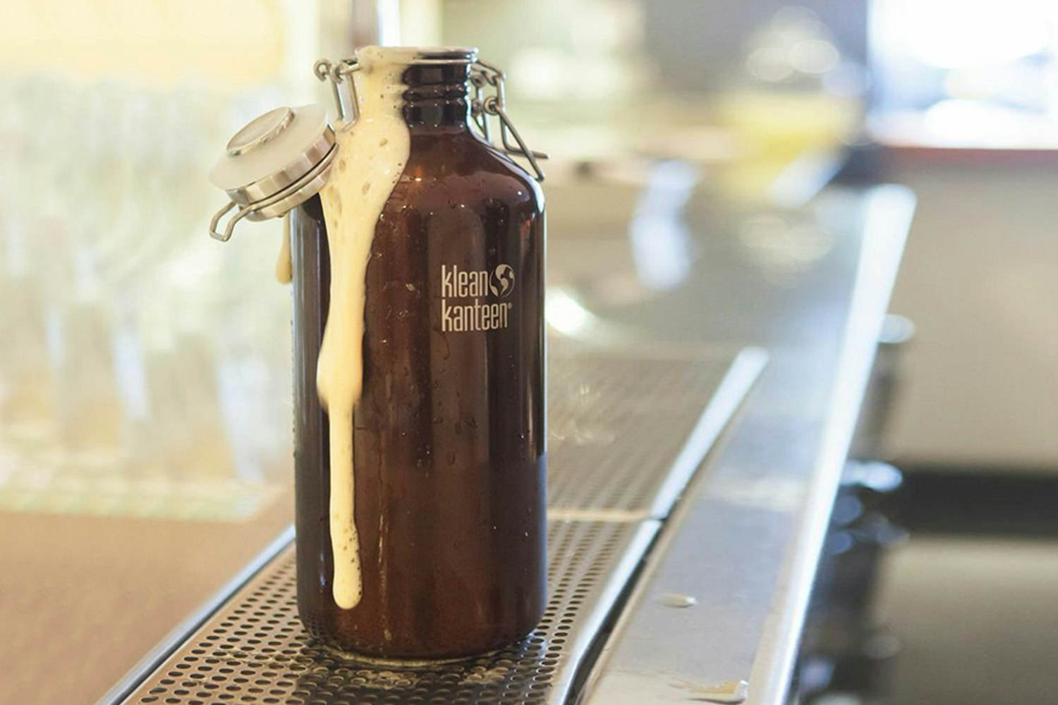 Klean Kanteen 40oz Growler | Water Bottles | Hyrdation Pack