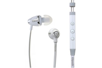 S4i-II with 3 Button In-Line Remote/ White