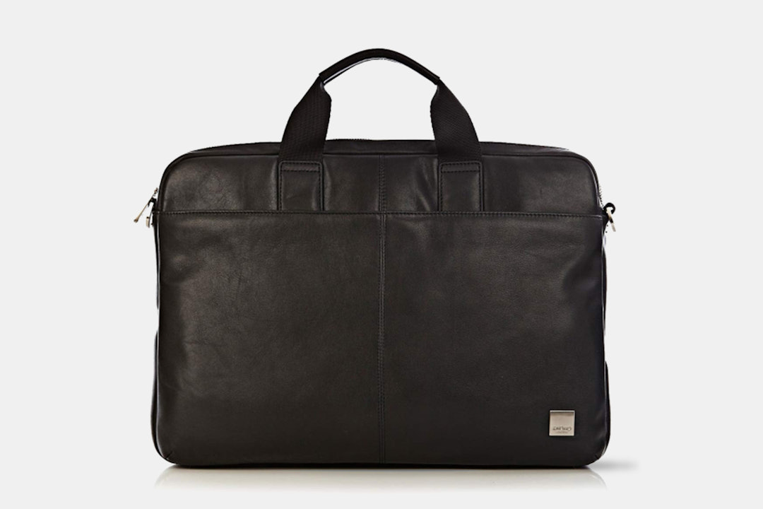 Knomo Durham Slim Leather Briefcase