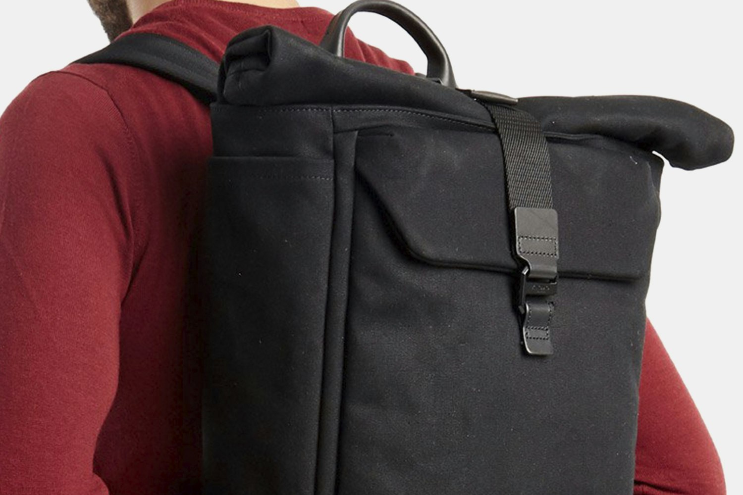 Knomo Novello RollTop Laptop Backpack Backpacks Large Backpacks Drop