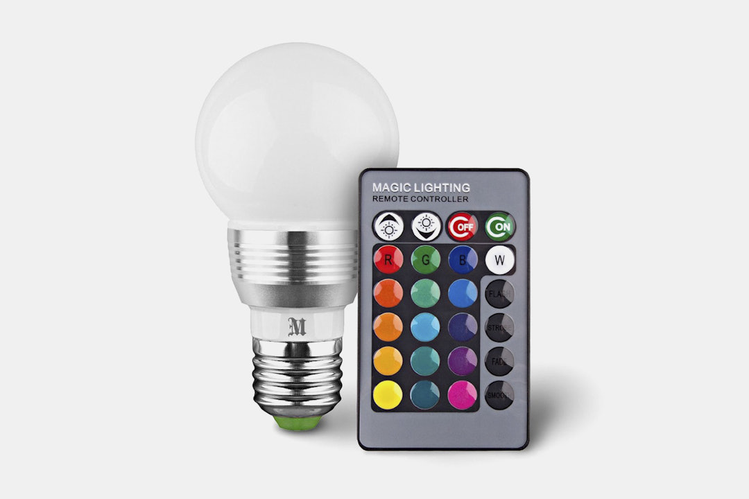 KOBRA Color-Changing LED Light Bulbs (4-Pack)