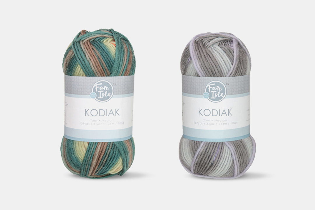 Kodiak Space Dye Yarn by Fair Isle (2-Pack)