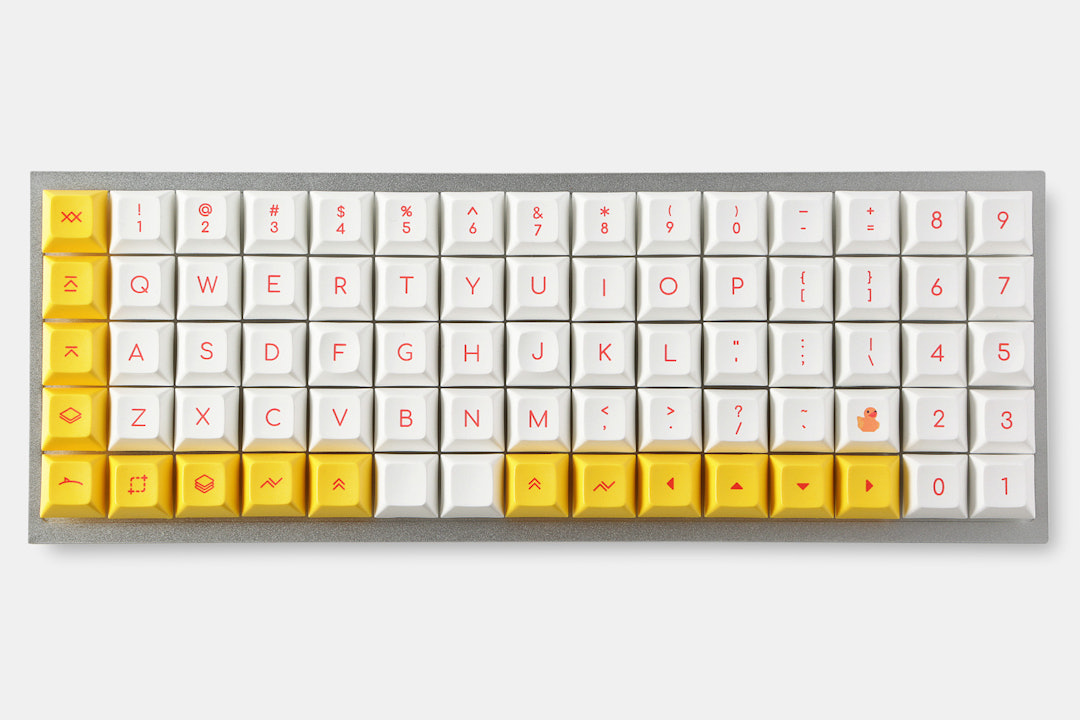 KP Little Yellow Duck DSA Dye-Subbed Keycap Set