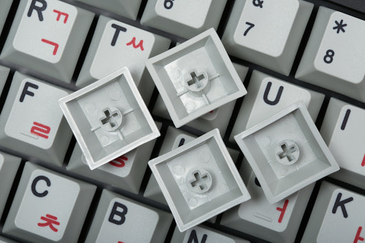 KP Republic Korean PBT Dye-Subbed Keycap Set