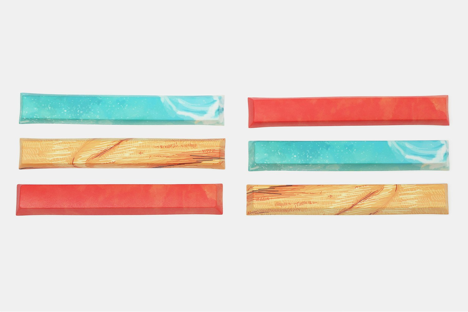 KP Republic PBT Dye-Subbed Spacebars (2-Pack)