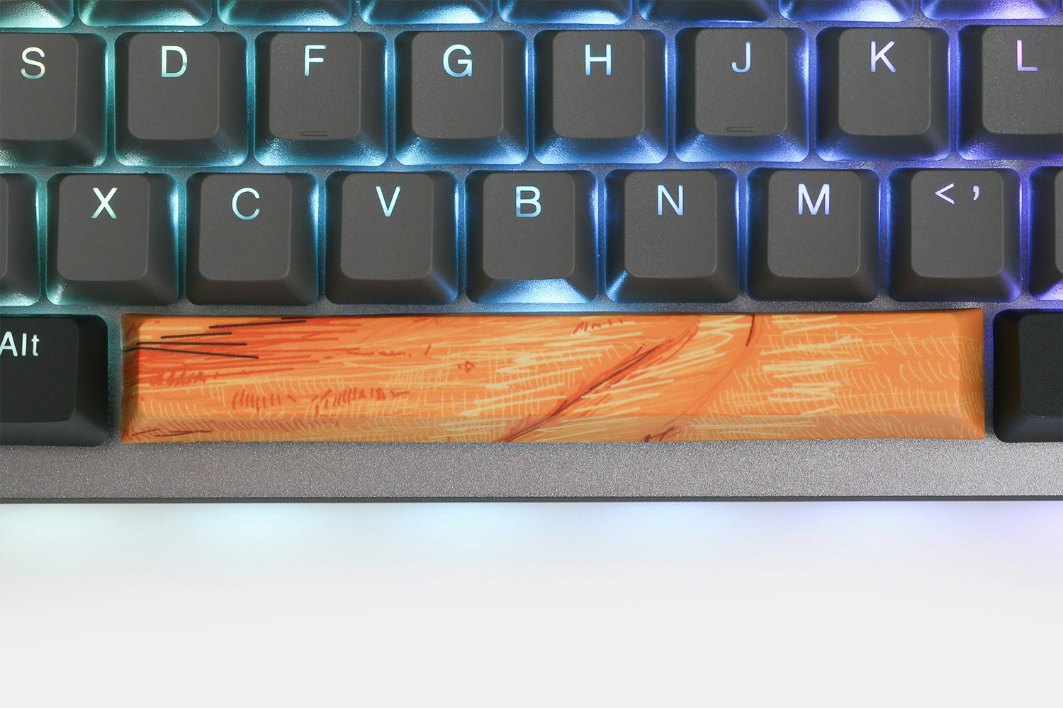 KP Republic PBT Dye-Subbed Spacebars (2-Pack)