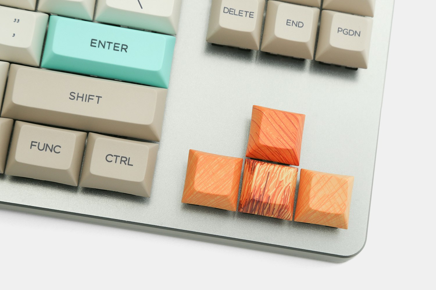 KP Republic PBT Spacebar + Arrows Keycap Set