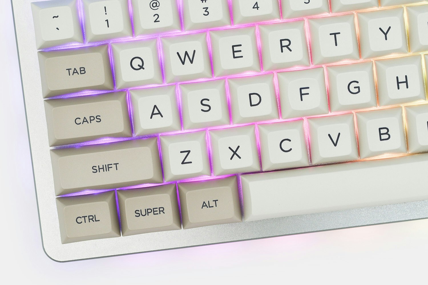 WinMix Retro Beige DSA Dye-Subbed Keycap Set