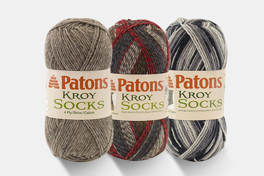 Kroy Socks Yarn Neutral Colors by Patons - 3PK