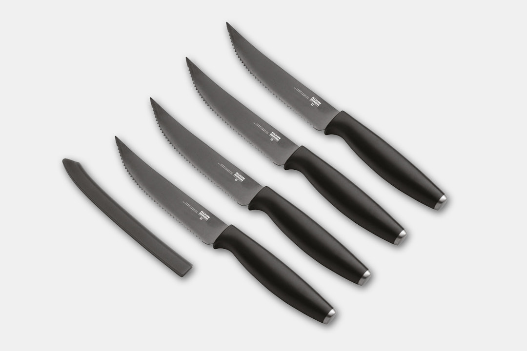 Kuhn Rikon Colori Titanium Steak Knife Set