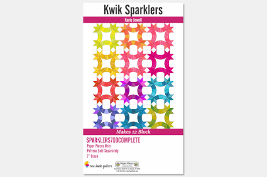 Kwik Sparklers Paper-Piecing Bundle