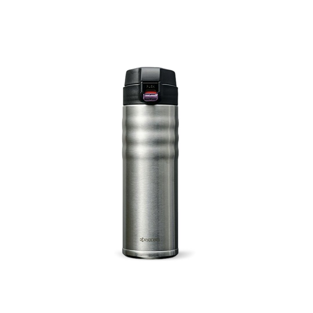 Kyocera Vacuum-Insulated Travel Mugs Beverages Coffee Tea Drop