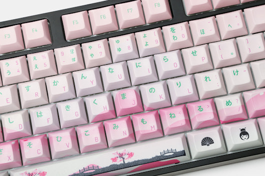 Kyoto DSA PBT All Over Dye-Subbed Keycap Set