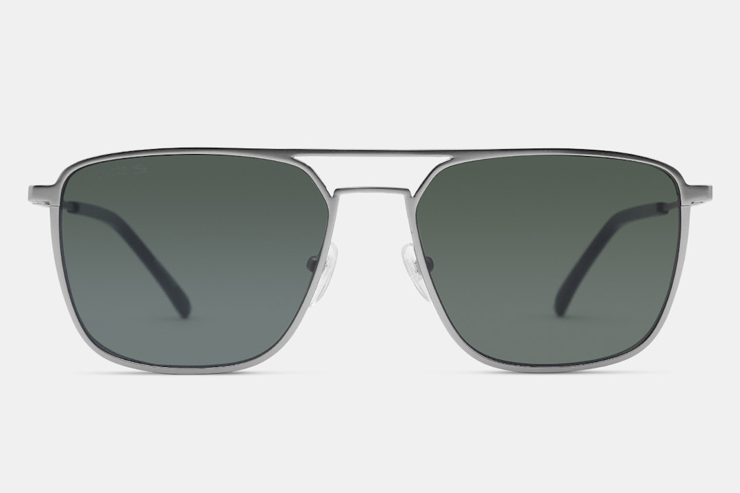 Lacoste Flat-Top Pilot Sunglasses