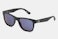 Foldable Sunglasses – L778S-002 – Matte Black – Blue Mirror – 52-20-140 mm