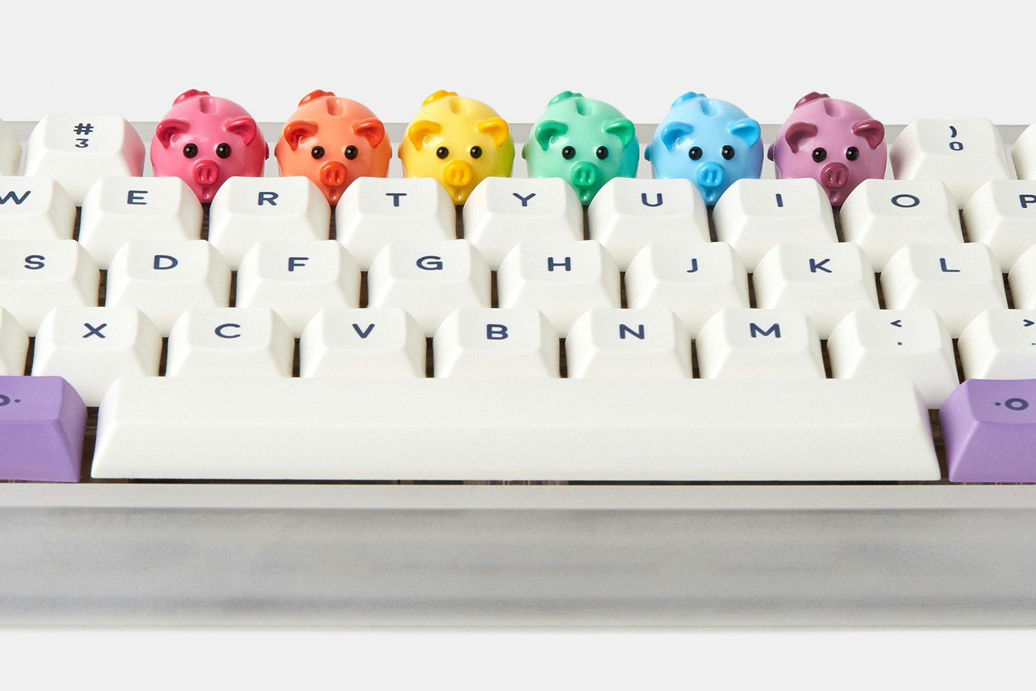 Landcaps Piggy Bank Artisan Keycap