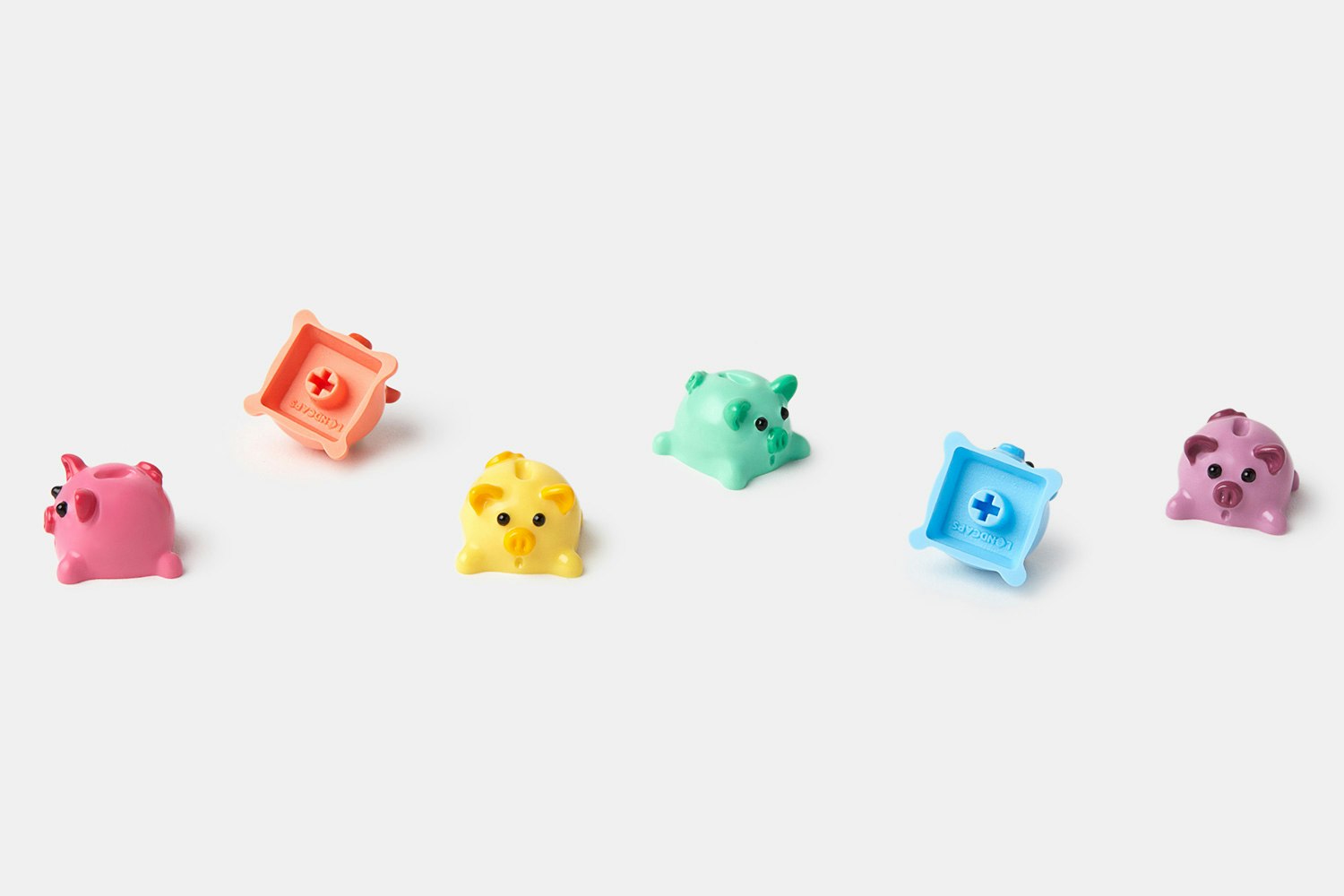 Landcaps Piggy Bank Artisan Keycap