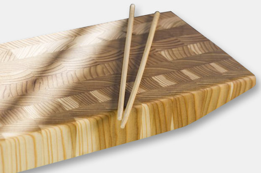 Larch Wood Ki Japanese-Inspired Serve Boards