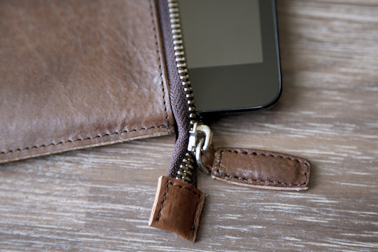 Curated Basics Leather iPad Mini Case