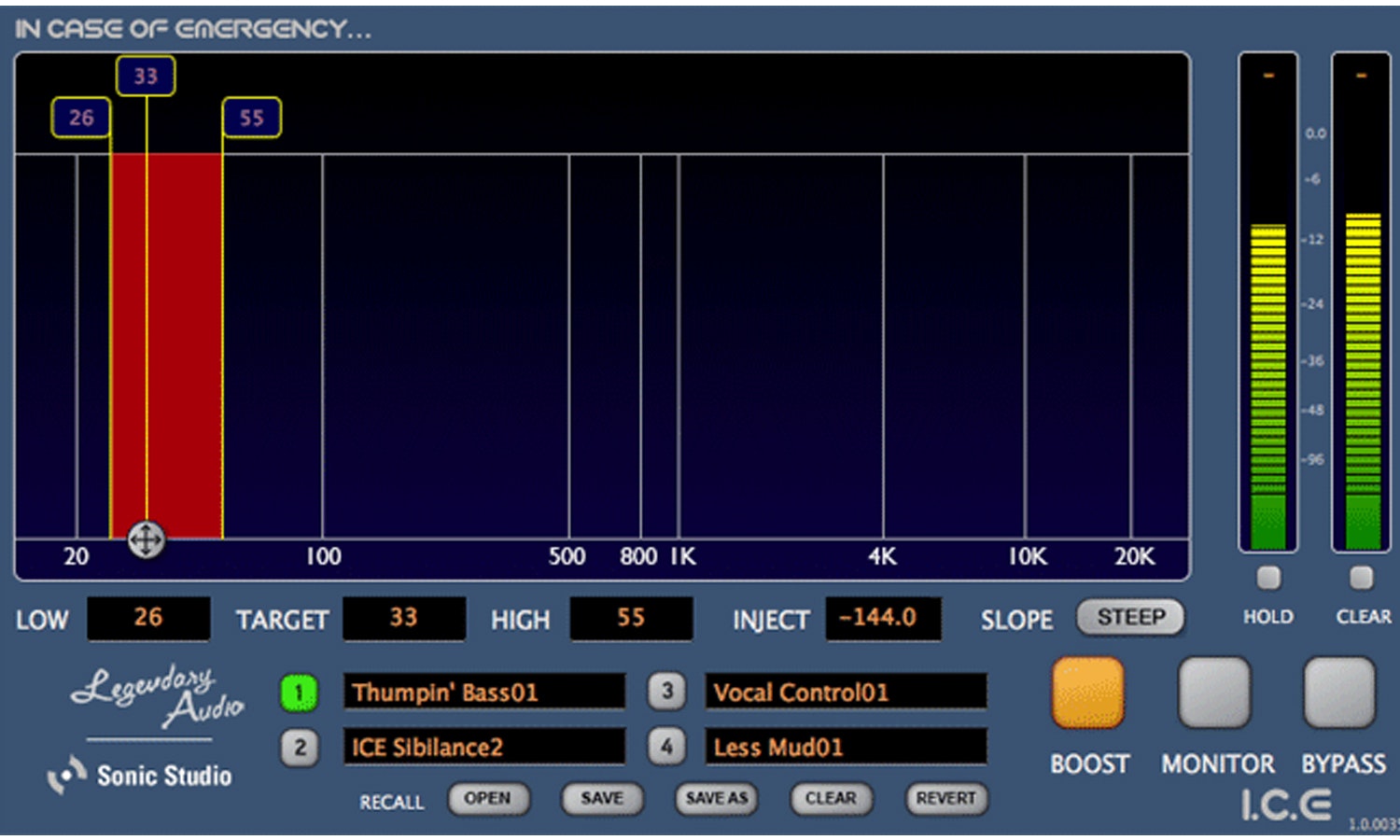 Legendary Audio I.C.E. Plugin
