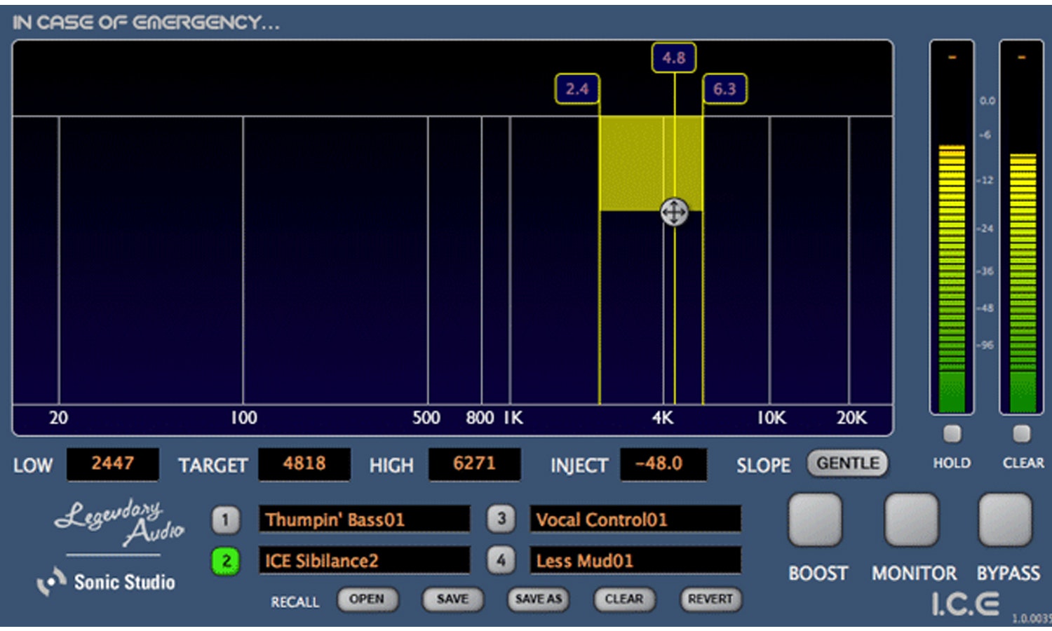 Legendary Audio I.C.E. Plugin