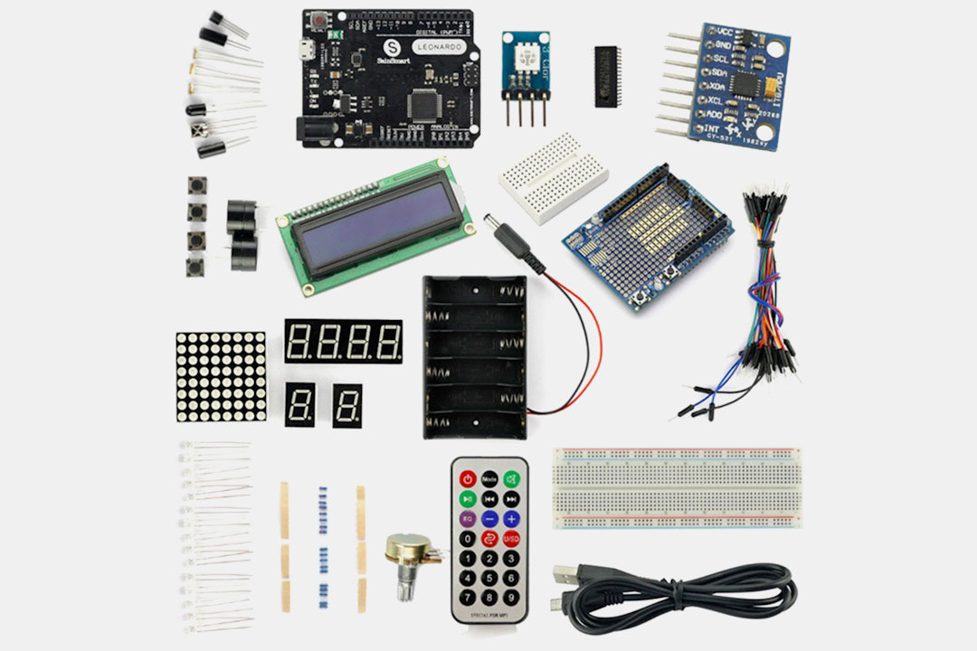 Leonardo R3+MPU6050 Kit w/Arduino Projects