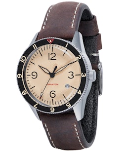 Phantom A Khaki - Date with Stainless Steel Case 
