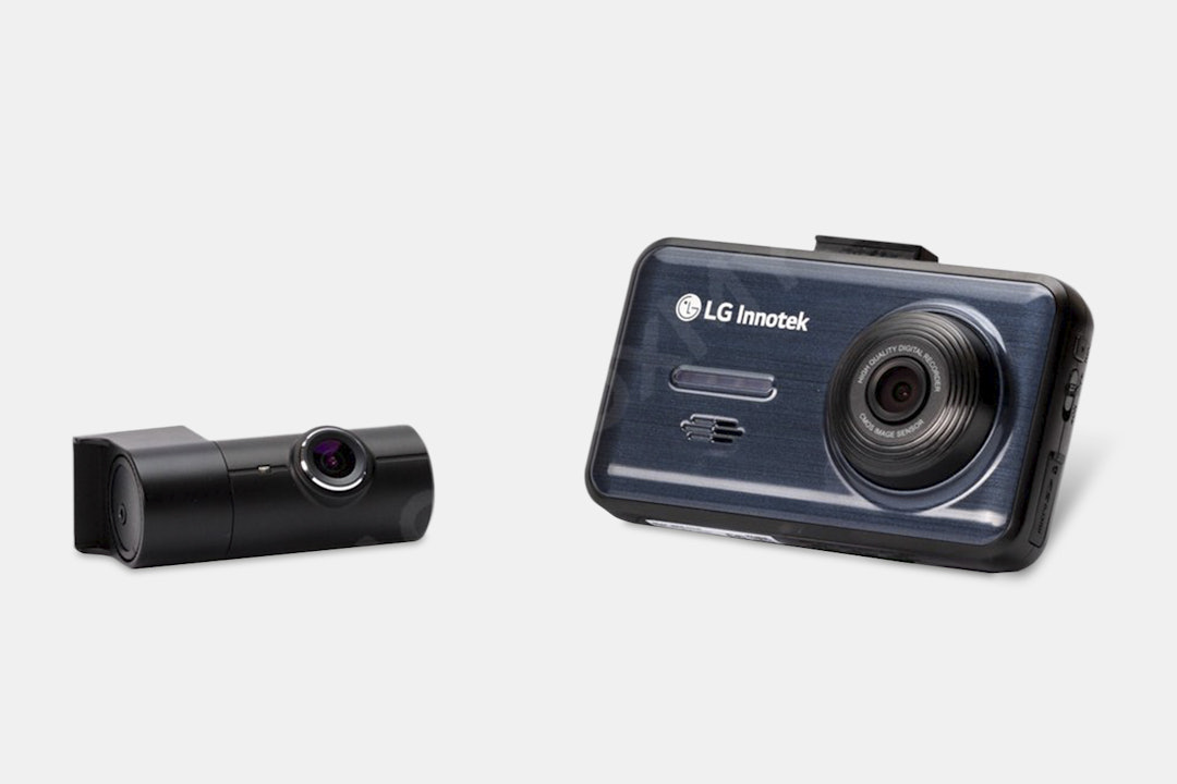 LG Innotek LCD 2-Channel Dash Camera