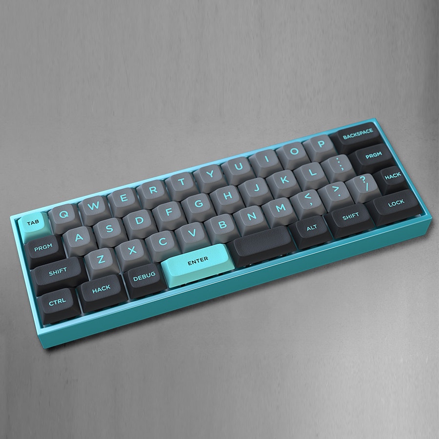 LightCycle DSA Custom Keycap Set for the MiniVan | Mechanical Keyboards ...