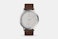 Automatik Silver w/ Brown Leather - Z01-101-B002A (base price)
