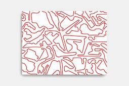 Formula Track Canvas - Red - White 